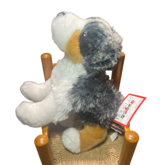 Douglas Steward Australian Shepherd Dog Plush Toy Stuffed Animal 8” Puppy Soft - Picture 1 of 6